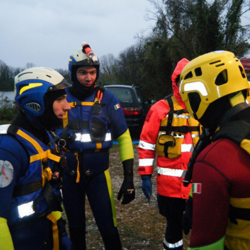 addestramento congiunto Gruppo comunale di Azzano Decimo con OPSA della Croce Rossa Italiana n. 18 / 58968