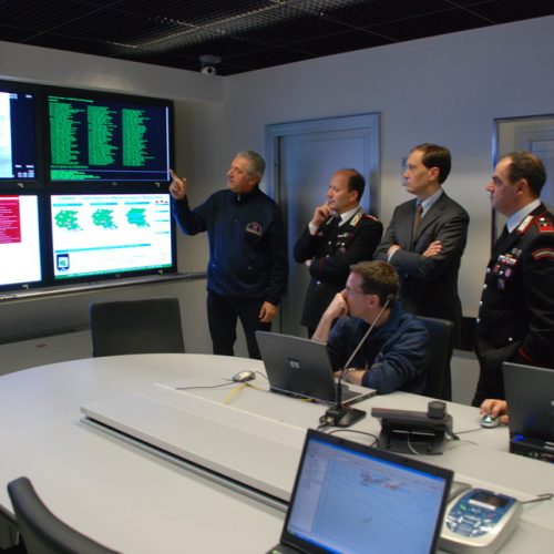 Visita del Comandante Provinciale dei Carabinieri di Udine n. 9 / 73518