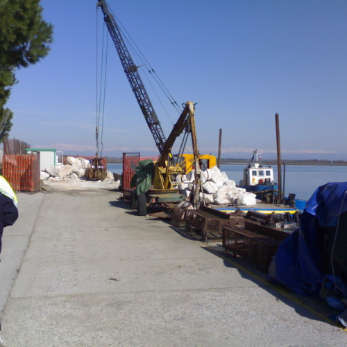 Lavori al 20/02 diga a Grado n. 1 / 35306