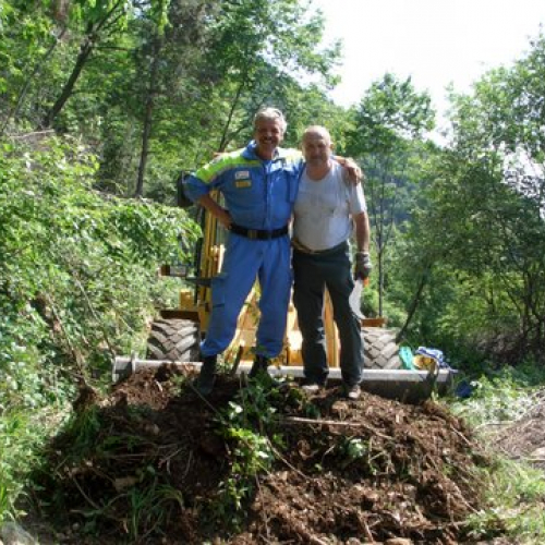 attivit‡ ripristino di una pista forestale n. 19 / 53637