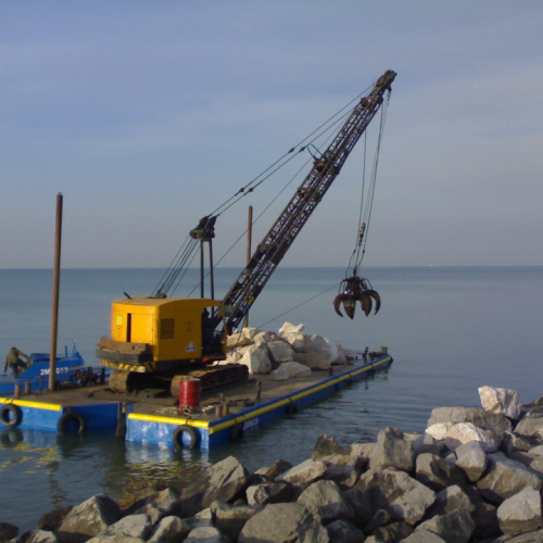 Lavori al 20/02 diga a Grado n. 3 / 35308