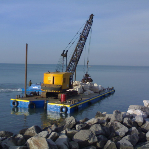 Lavori al 20/02 diga a Grado n. 4 / 35309
