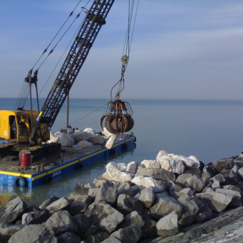 Lavori al 20/02 diga a Grado n. 6 / 35311