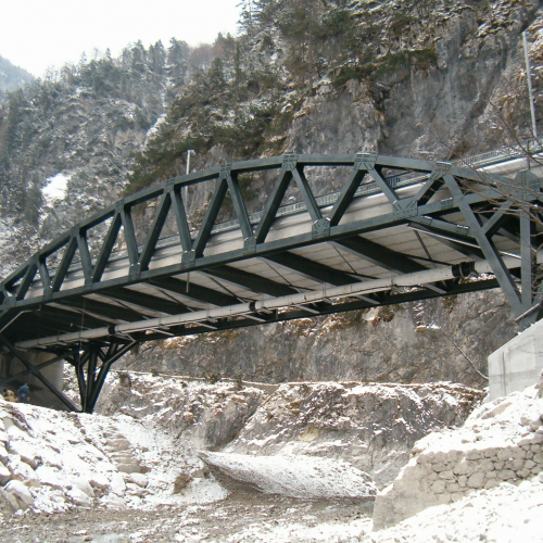 Il nuovo ponte sulla strada per Passo Pramollo / 248