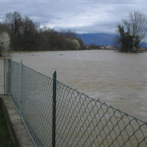 Vipacco: piena ed allagamenti del 30/03 n. 6 / 36872