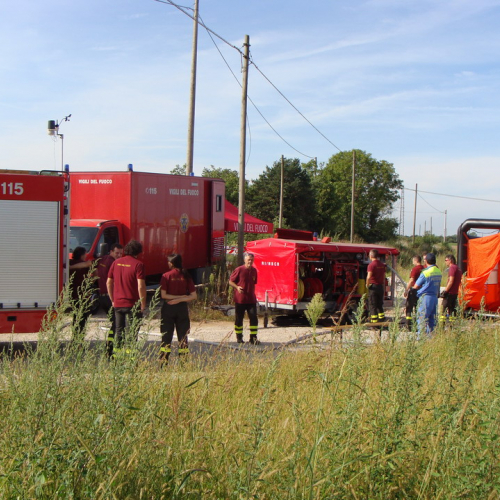intervento per bonifica bomba n. 5 / 56256