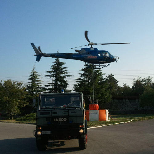 Incendio boschivo a Visogliano n. 1 / 70437