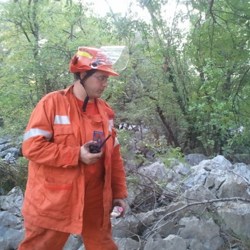 Incendio boschivo a Visogliano n. 3 / 70439