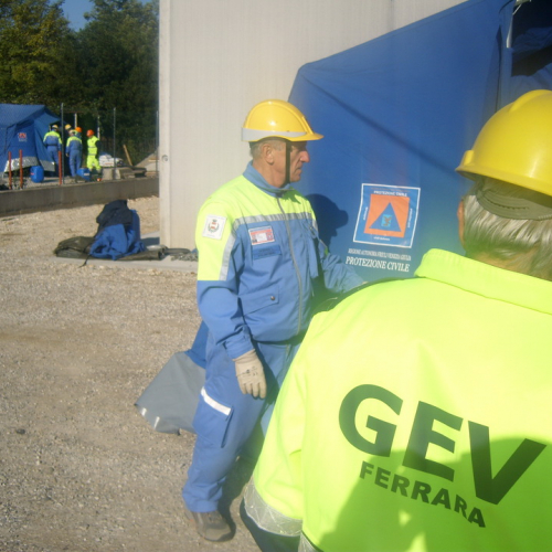 Addestramento congiunto con volontari della provincia di Ferrara n. 47 / 71615