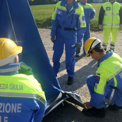 Addestramento congiunto con volontari della provincia di Ferrara n. 52 / 71620