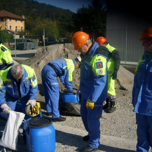 Addestramento congiunto con volontari della provincia di Ferrara n. 57 / 71625