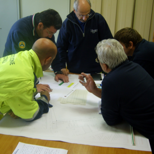 Addestramento congiunto con volontari della provincia di Ferrara n. 60 / 71628