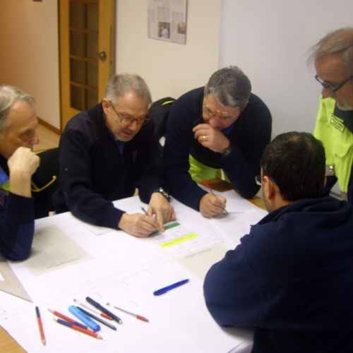 Addestramento congiunto con volontari della provincia di Ferrara n. 62 / 71630
