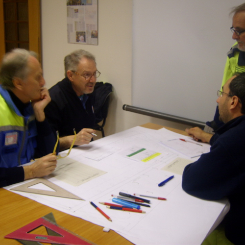 Addestramento congiunto con volontari della provincia di Ferrara n. 64 / 71632