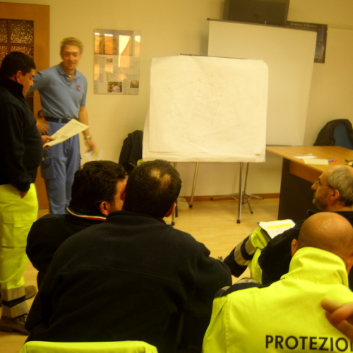 Addestramento congiunto con volontari della provincia di Ferrara n. 65 / 71633