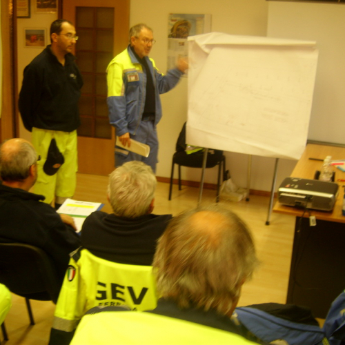 Addestramento congiunto con volontari della provincia di Ferrara n. 68 / 71636