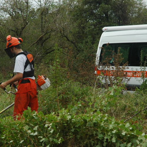Pulizia sito del vascone antincendio di Trebiciano n. 31 / 86494