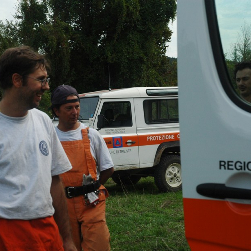 Pulizia sito del vascone antincendio di Trebiciano n. 46 / 86509