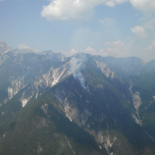 Interventi per incendi monte Jovet e monte Le Piche del 23/07 n. 2 / 97919