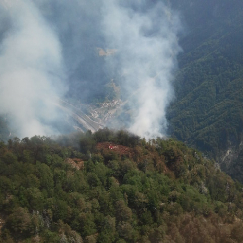 Interventi per incendi monte Jovet e monte Le Piche del 23/07 n. 4 / 97921