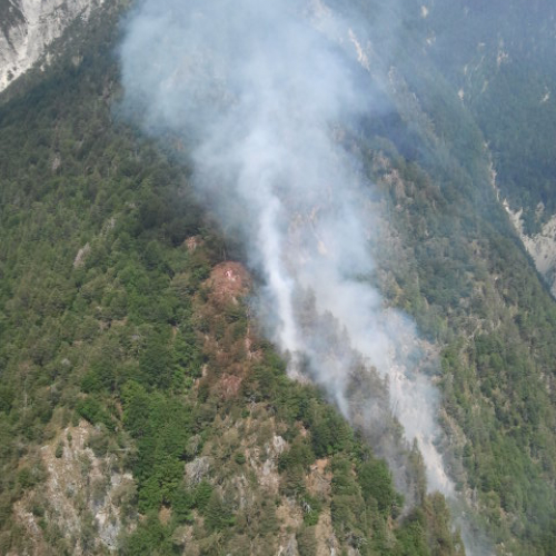 Interventi per incendi monte Jovet e monte Le Piche del 23/07 n. 6 / 97923