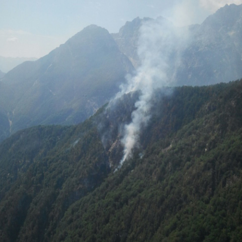 Interventi per incendi monte Jovet e monte Le Piche del 23/07 n. 8 / 97925