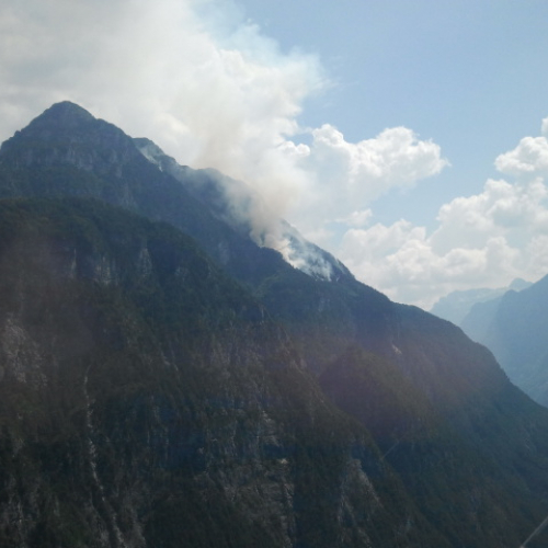 Interventi per incendi monte Jovet e monte Le Piche del 23/07 n. 12 / 97929