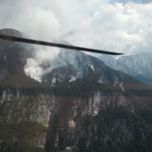 Interventi per incendi monte Jovet e monte Le Piche del 23/07 n. 13 / 97930