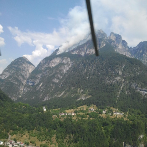 Interventi per incendi monte Jovet e monte Le Piche del 23/07 n. 15 / 97932