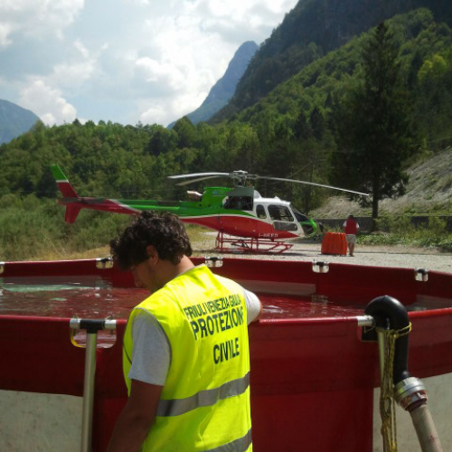 Interventi per incendi monte Jovet e monte Le Piche del 23/07 n. 18 / 97935