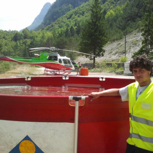 Interventi per incendi monte Jovet e monte Le Piche del 23/07 n. 19 / 97936