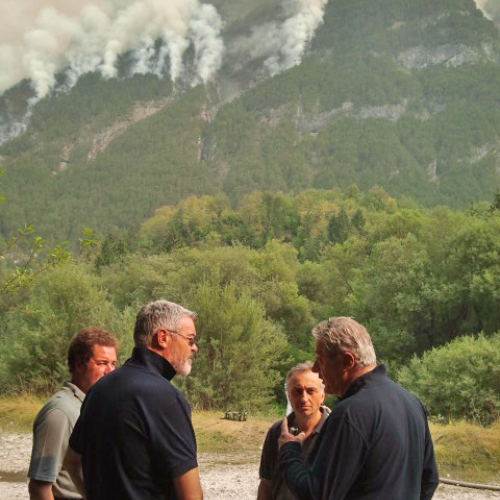 Incendio monte Jovet n. 3 / 98110