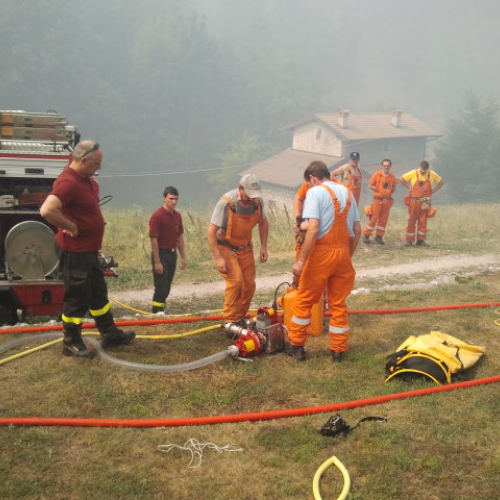 Interventi incendi monte Jovet e monte Le Piche n. 5 / 98169