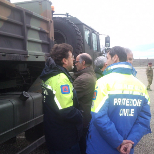 Visita all'8∞ Reggimento Trasporti dell'Esercito n. 2 / 90590