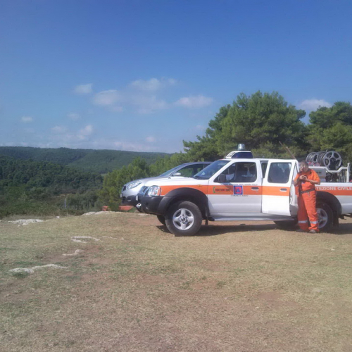 I volontari del 9∞ turno AIB in Puglia n. 17 / 98956
