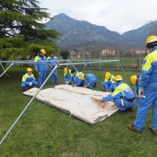 Esercitazione montaggio tende n. 7 / 102255