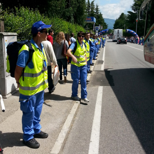 Supporto partenza 20™ tappa 97∞ Giro d'Italia (Maniago-Monte Zoncolan) n. 4 / 109623