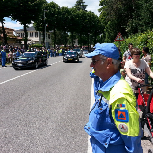 Supporto partenza 20™ tappa 97∞ Giro d'Italia (Maniago-Monte Zoncolan) n. 8 / 109627