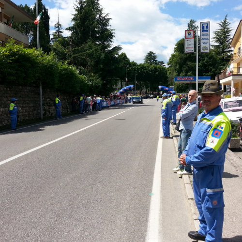 Supporto partenza 20™ tappa 97∞ Giro d'Italia (Maniago-Monte Zoncolan) n. 9 / 109628