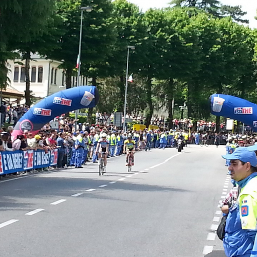 Supporto partenza 20™ tappa 97∞ Giro d'Italia (Maniago-Monte Zoncolan) n. 12 / 109631