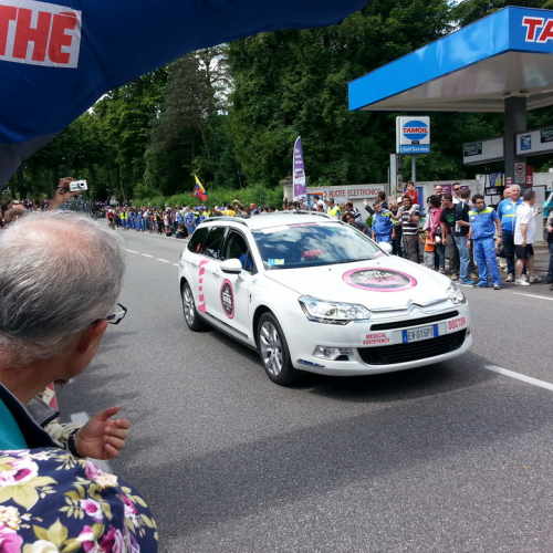 Supporto partenza 20™ tappa 97∞ Giro d'Italia (Maniago-Monte Zoncolan) n. 19 / 109638