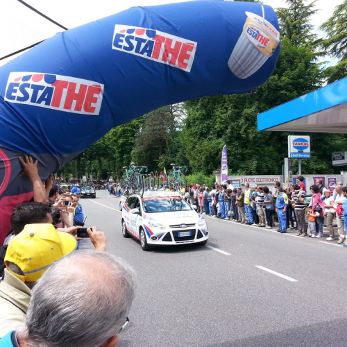 Supporto partenza 20™ tappa 97∞ Giro d'Italia (Maniago-Monte Zoncolan) n. 21 / 109640