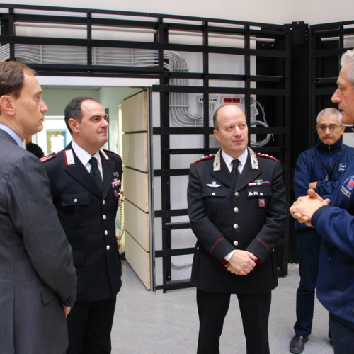 Visita del Comandante Provinciale dei Carabinieri di Udine n. 10 / 73519