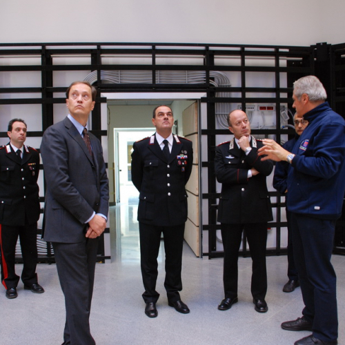 Visita del Comandante Provinciale dei Carabinieri di Udine n. 11 / 73520