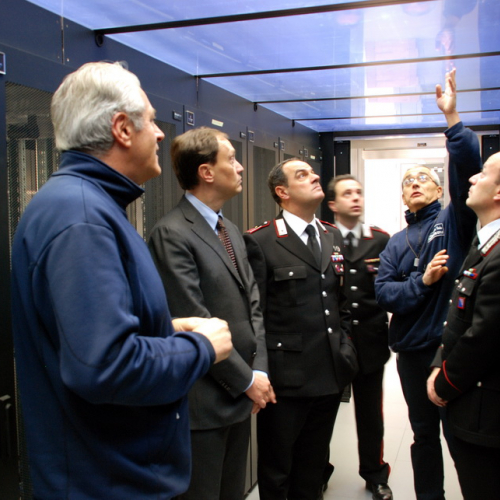 Visita del Comandante Provinciale dei Carabinieri di Udine n. 12 / 73521