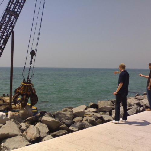 Lavori al 26/05 diga a Grado 4 / 39742