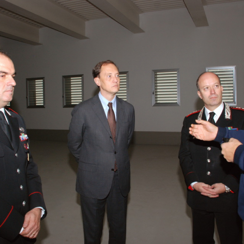 Visita del Comandante Provinciale dei Carabinieri di Udine n. 13 / 73522