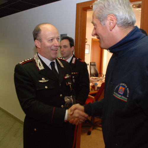 Visita del Comandante Provinciale dei Carabinieri di Udine n. 15 / 73524
