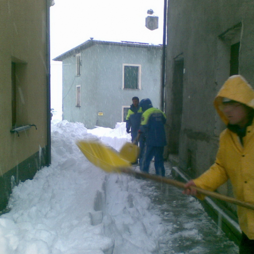 Emergenza neve a Chiusaforte n. 10 / 103440