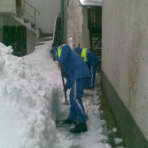 Emergenza neve a Chiusaforte n. 13 / 103443